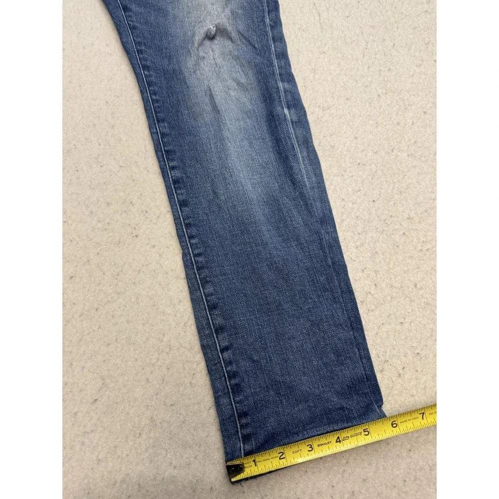 FRAME L'Homme Slim Jeans Mens 32x31 Blue Medium Wash Slim Fit Stretch Denim